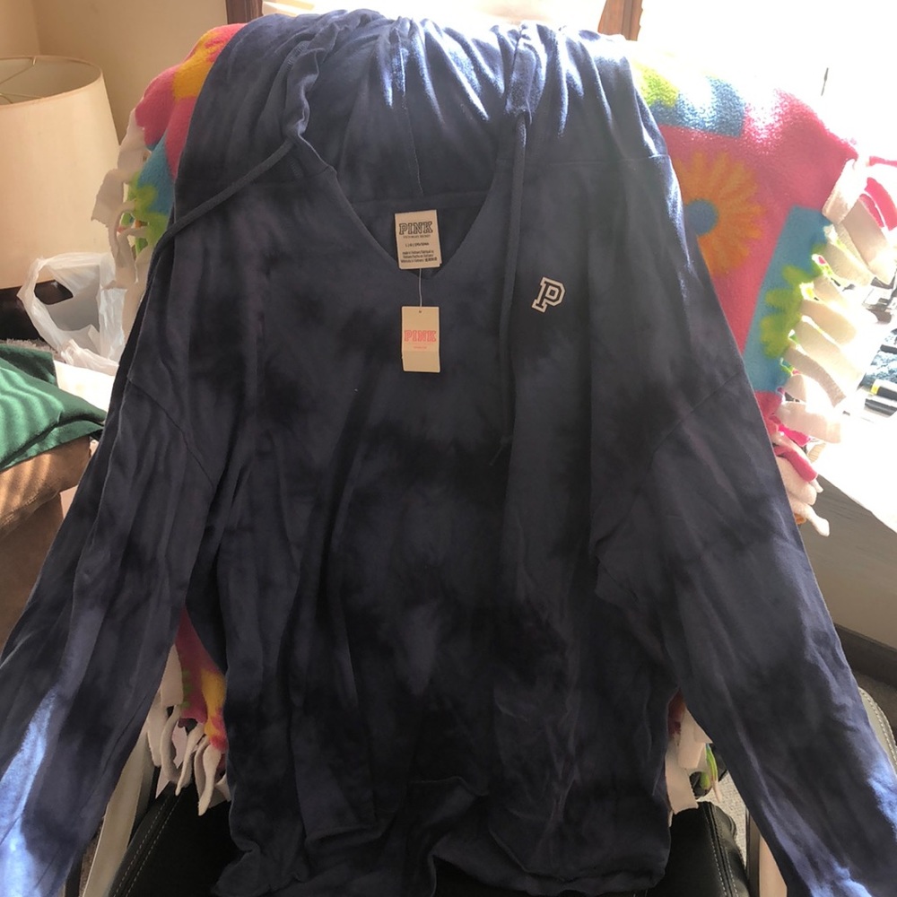 Pink hoodie shirt
